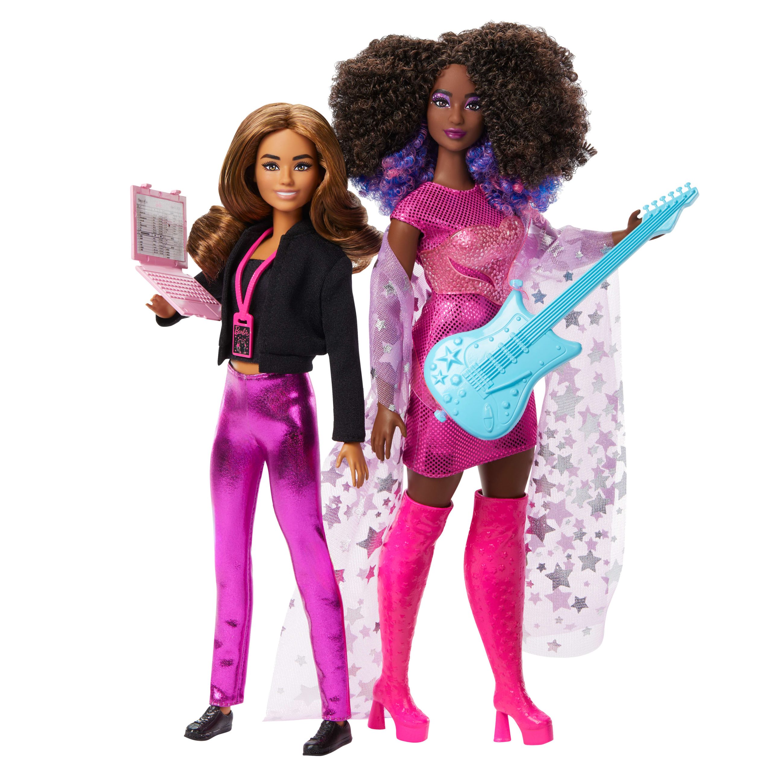 fisher price Barbie Careers Set Of 2 & Accessories With Music Star & Tour Manager