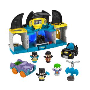 fisher price Fisher-Price Little People DC Super Friends Deluxe Batcave